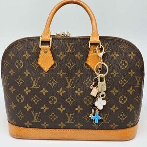 Authentic Louis Vuitton Lock & Key with unbranded Bagcharm, Keycharm 122825